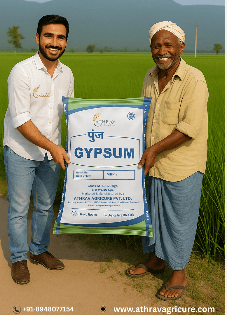 gypsum Two man with Athrav Logo