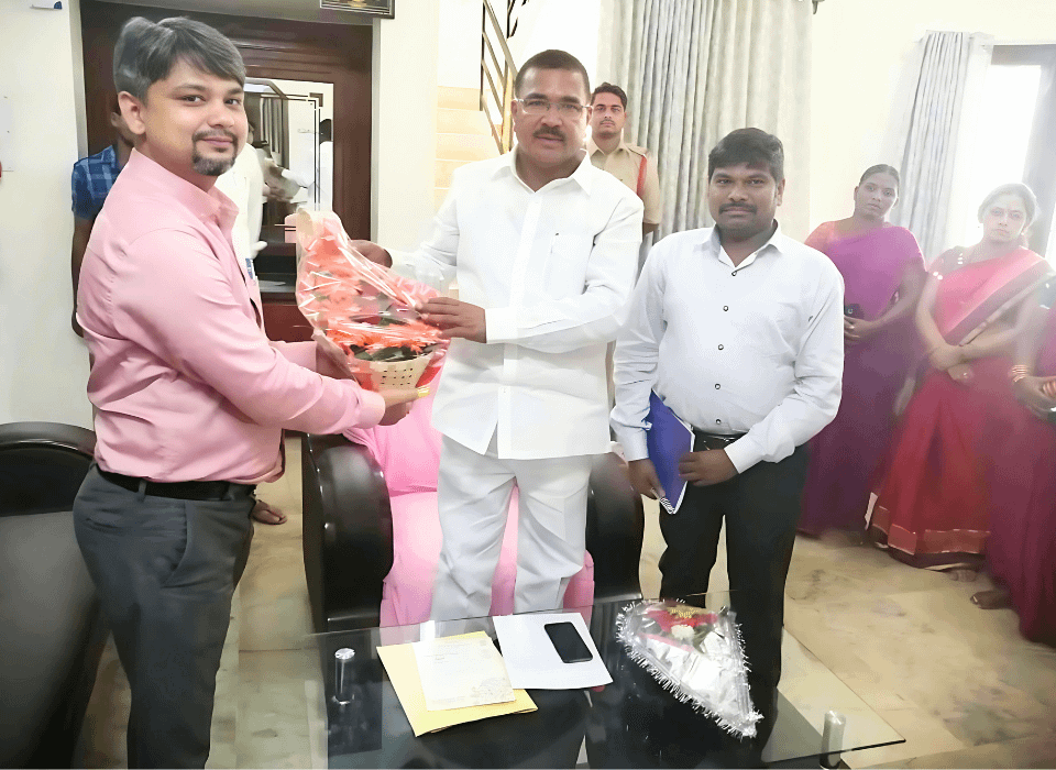 Telengana Agricultural Minister Shri Singireddy Niranjan
